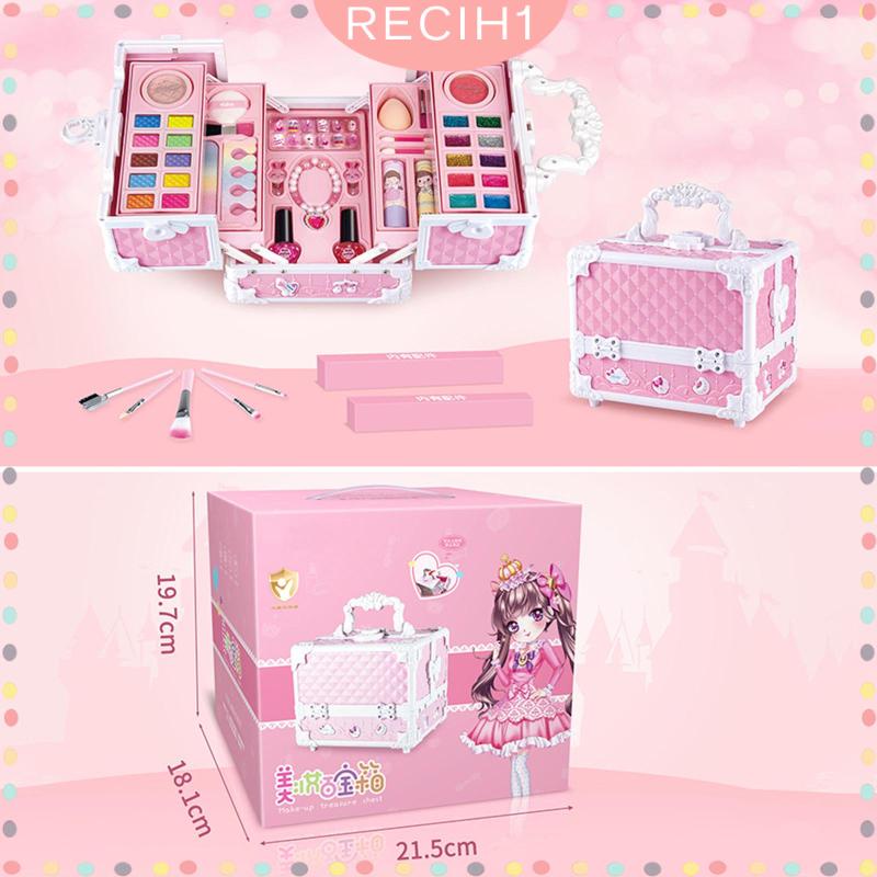 Bộ Đồ Chơi Trang Điểm Hóa Trang Halloween Cho Bé Gái 3 4 5 +