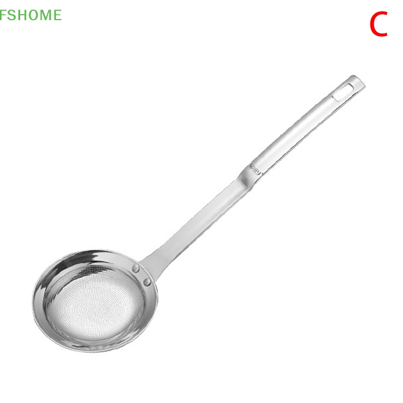 Muỗng Lọc Dầu Tay Cầm Dài Bằng Thép Không Gỉ