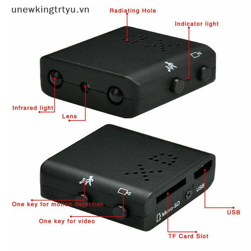 Máy Quay Ẩn Mini HD 1080P IP An Ninh DV Vn VN