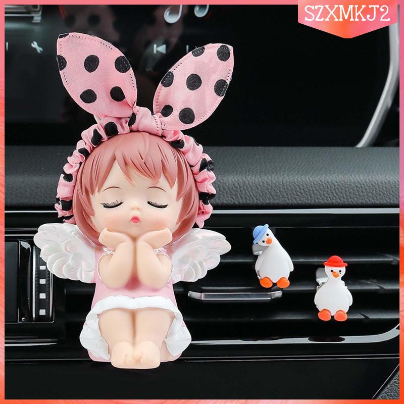 Kẹp Khuếch Tán Hương Thơm Gắn Máy Điều Hòa Xe Hơi Trang Trí Nội Thất Dễ Thương