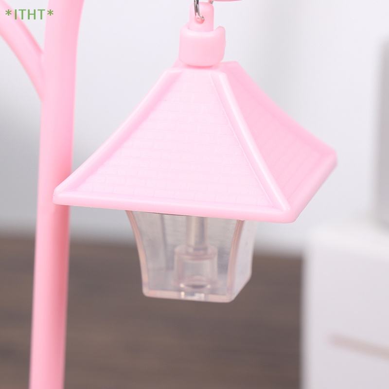 Mô Hình Đèn Đường Mini Trang Trí Tiểu Cảnh Sân Vườn Mới