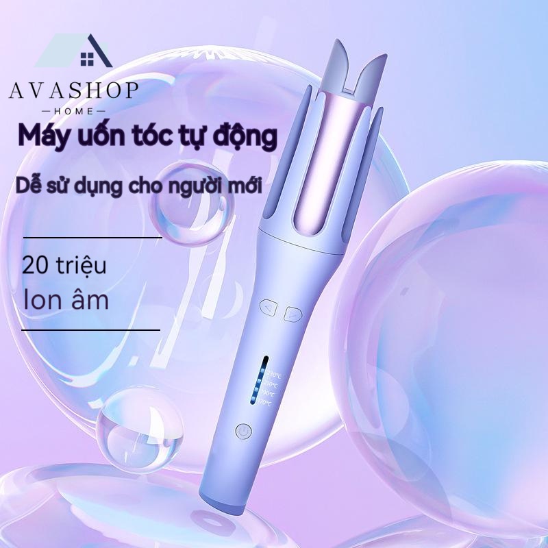 Avashop66 Máy Uốn Xoăn Tóc Tự động Cao Cấp Chất Liệu Gốm Sứ đường Kính Uốn 32mm-Hàng Chính Hãng