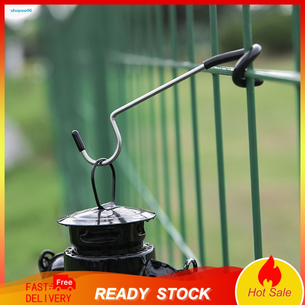 Móc Treo Đèn Lồng Hình Chữ S Bằng Kim Loại Chống Trượt Đa Ứng Dụng