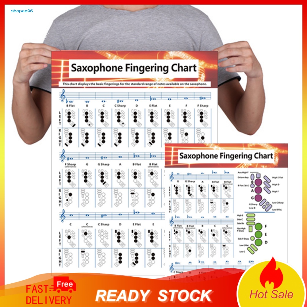 Bảng Gỗ Đeo Ngón Tay Tập Nhạc Cụ Saxophone Cho Người Mới Bắt Đầu