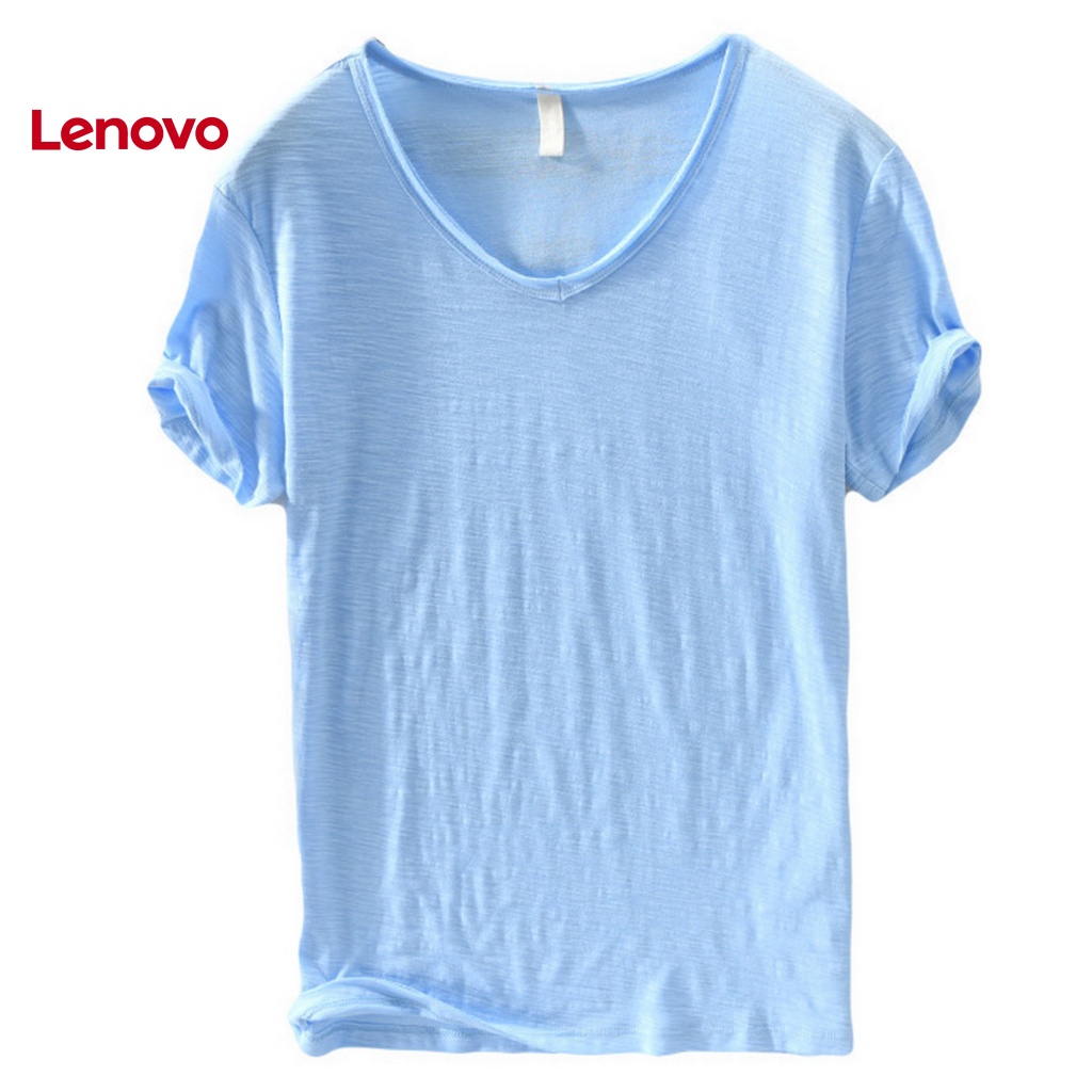 Áo Thun Tay Ngắn Cổ Chữ V Màu Trơn Họa Tiết Hoa Hướng Dương Thời Trang Mùa Hè Cho Nam