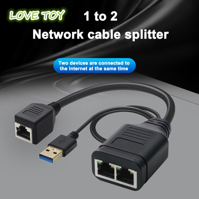 Bộ Chia Mạng Lan 1 Ra 2 Cổng RJ45