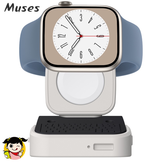 Đế Sạc Bằng Silicon Cho Đồng Hồ Thông Minh IWatch 8 7 6 5