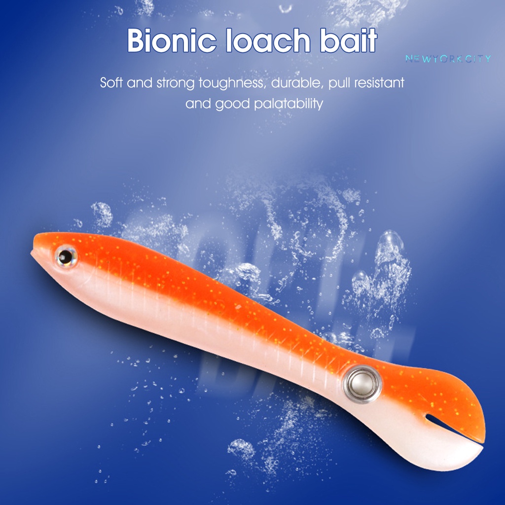 Set 5 Mồi Giả Nhử Cá 10cm 6g Bằng Nhựa Gắn Kèm Móc Câu Tiện Dụng