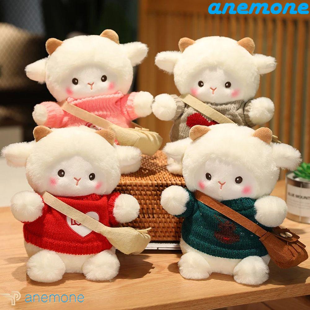 ANEMONE Cừu Nhồi Bông Mềm Mại Dễ Thương Trang Trí Nhà Cửa