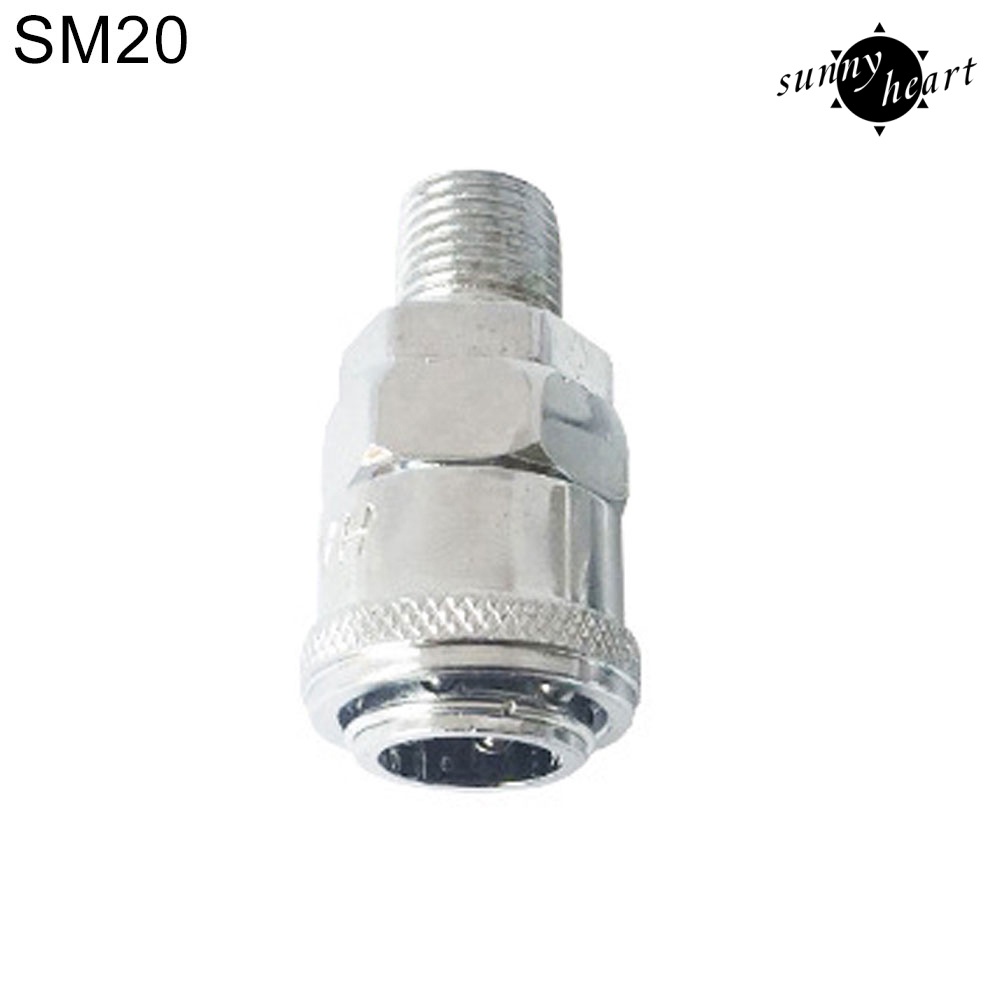 Đầu Nối Nhanh Khí Nén Hình Chữ C