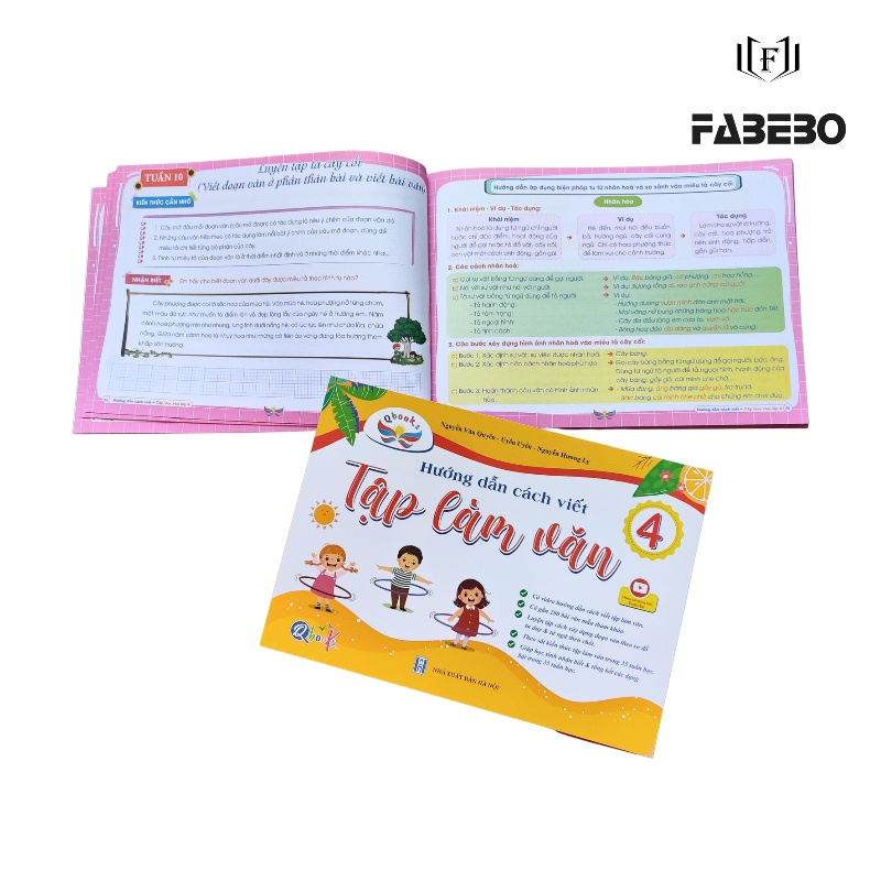 Sách - combo Hướng dẫn cách viết Tập Làm Văn lớp 4- Kết Nối+ Cánh Diều