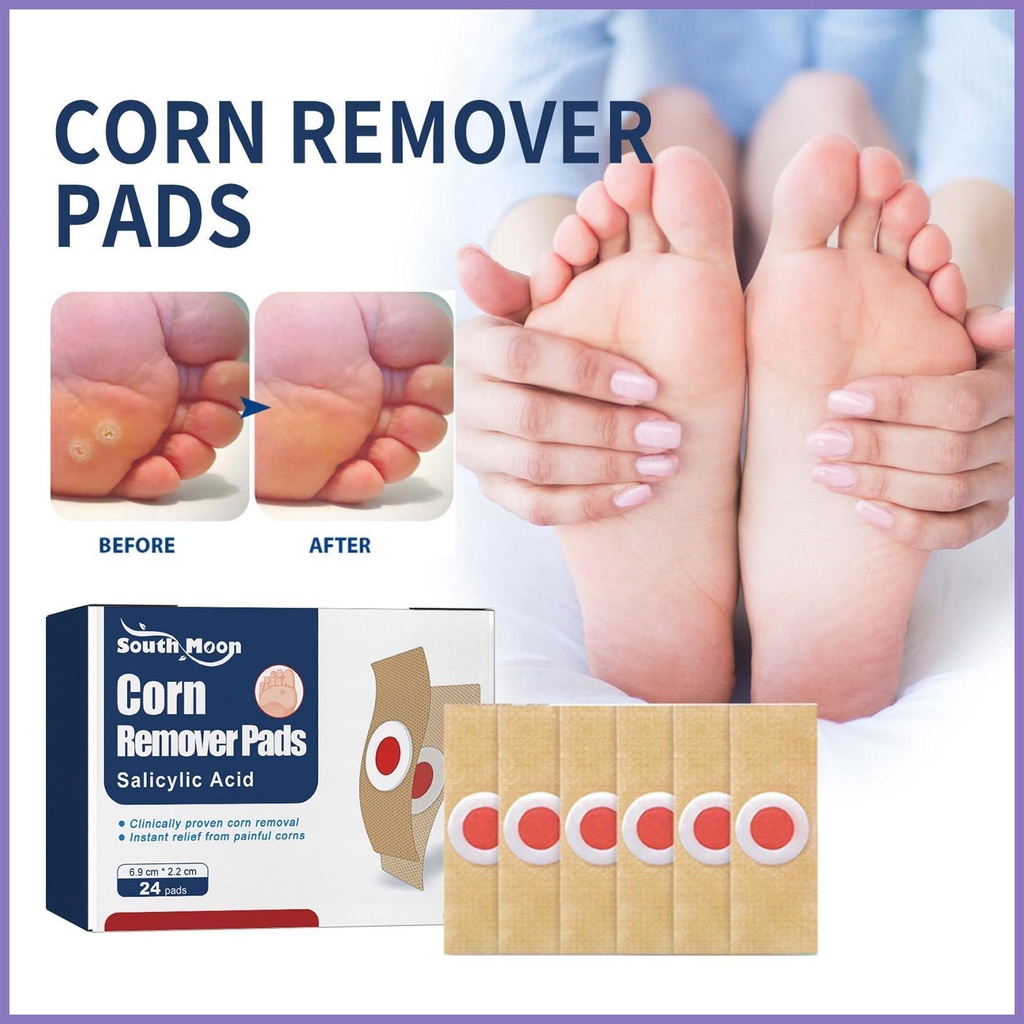 Hộp 24 Miếng Dán Lột Da Chết Chăm Sóc Bàn Chân nota2vn