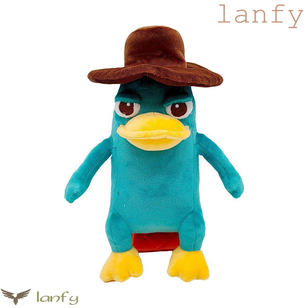 LANFY Đồ chơi nhồi bông Hình Thú Mỏ Vịt Mềm Mại Dễ Thương