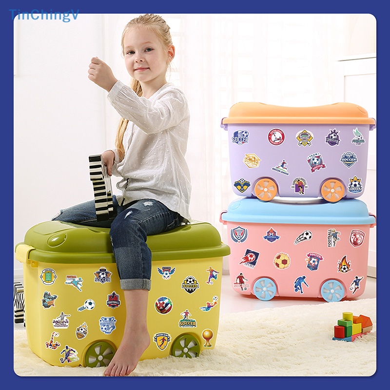 [TinChingV] Set 50 Miếng Dán Graffiti Hình Bóng Đá Tiếng Anh / Bóng Đá / Laptop / Xe Hơi / Guitar