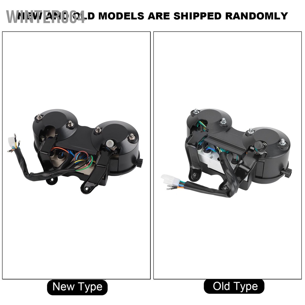 Winter064 Dụng Cụ Xe Máy Màn Hình Hiển Thị Kỹ Thuật Số Đo Tốc Độ Đồng Hồ Phù Hợp Cho YBR 125