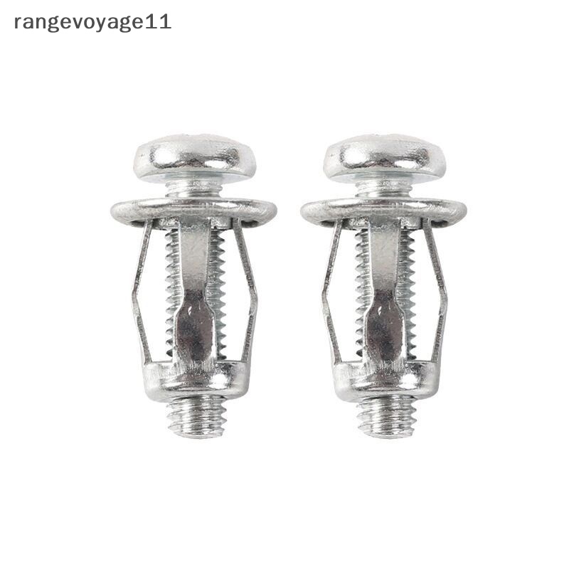 Bộ 10 Ốc Vít Kim Loại M5 / M6 Dùng Cho Xe Hơi / Tường / Sắt