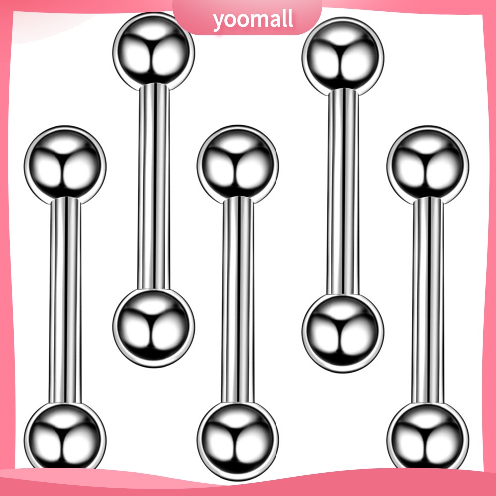 Set 60 Khuyên Mũi / Chân Mày / Môi Bằng Thép Không Gỉ Cá Tính