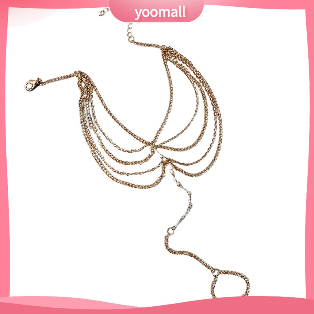 Bộ Nhẫn Đeo Ngón Chân Nhiều Lớp Thời Trang Dành Cho Nữ