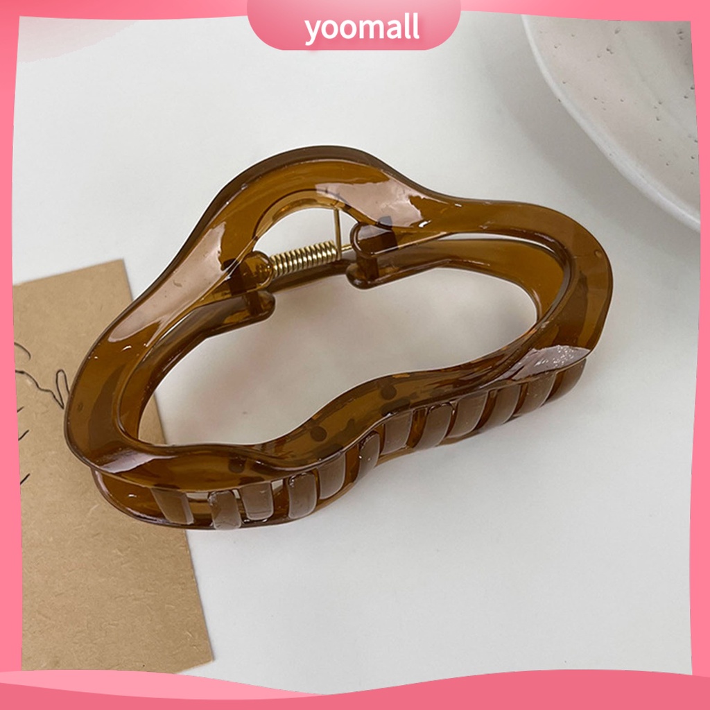 Kẹp Tóc Acrylic Chống Trượt Hình Đám Mây Thời Trang Cho Nữ