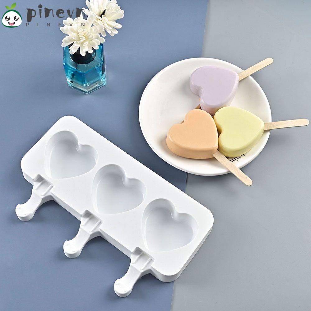 PINEVN Khuôn Silicone Làm Kem Que Tiện Lợi