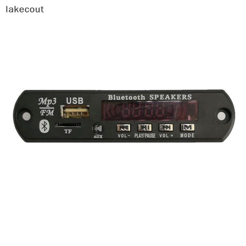 Bảng Mạch Phát MP3 Bluetooth 5.0 5V MP3 USB TF FM Radio Kèm Điều Khiển Từ Xa Cho Xe Hơi