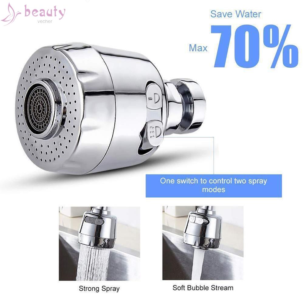 Dụng Cụ Sục Khí Xoay 360 Độ Bằng Đồng Thau ABS