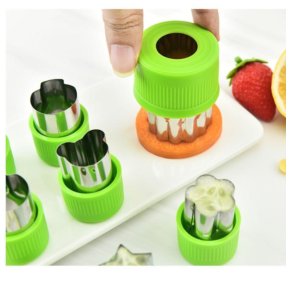 SUYO Bộ 9 Khuôn Cắt Bánh Quy Mini Bằng Thép Không Gỉ Siêu Bền Tiện Dụng Cho Nhà Bếp