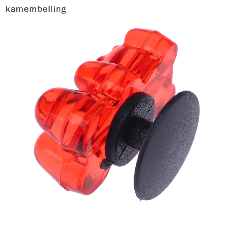 Kamembelling Set 2 Phụ Kiện Nút Nhựa Hình Gấu Hoạt Hình Màu Kẹo Trang Trí Giày Cho Bé Gái