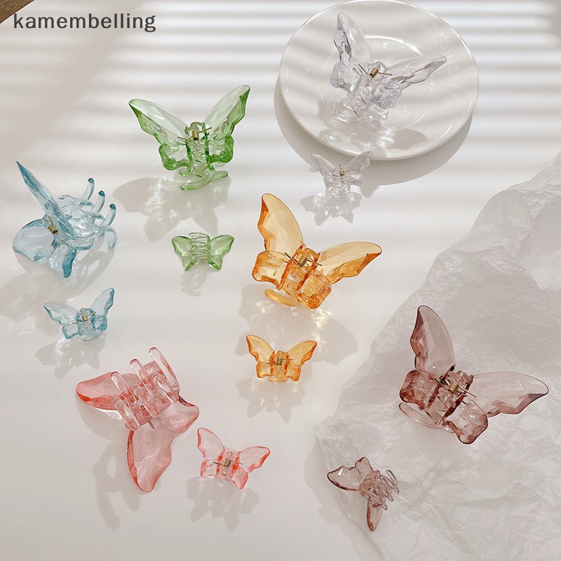 Set 4 Kẹp Tóc Bướm 3.3 "Cho Nữ