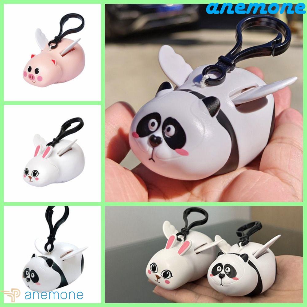 ANEMONE Móc Khóa Hình Chú Heo Hoạt Hình Đáng Yêu Cho Bé