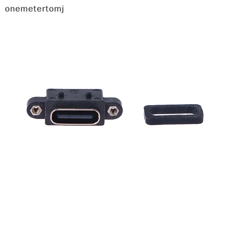 Onemetertomj 1 Dây Hàn Type-C 2P Chống Thấm Nước IPX67 Sạc Nhanh 2Pin USB Type C