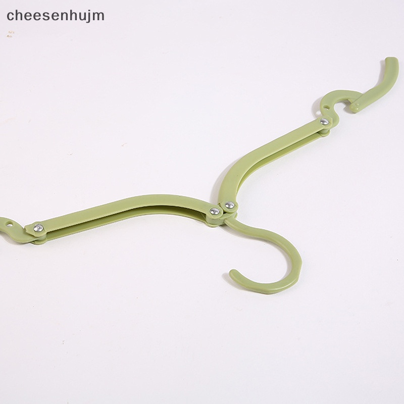 Bộ 5 Móc Nhựa Treo Quần Áo Gấp Gọn Tiết Kiệm Không Gian Đa Năng