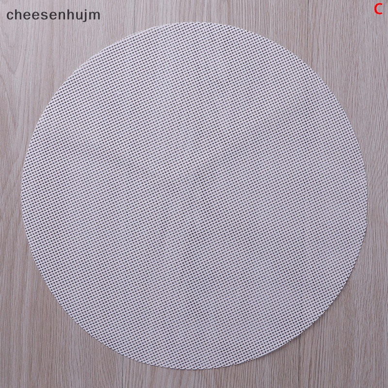 Tấm Lưới Lót Bánh Bao Hấp Hình Tròn Bằng Silicon Chống Dính Tiện Dụng