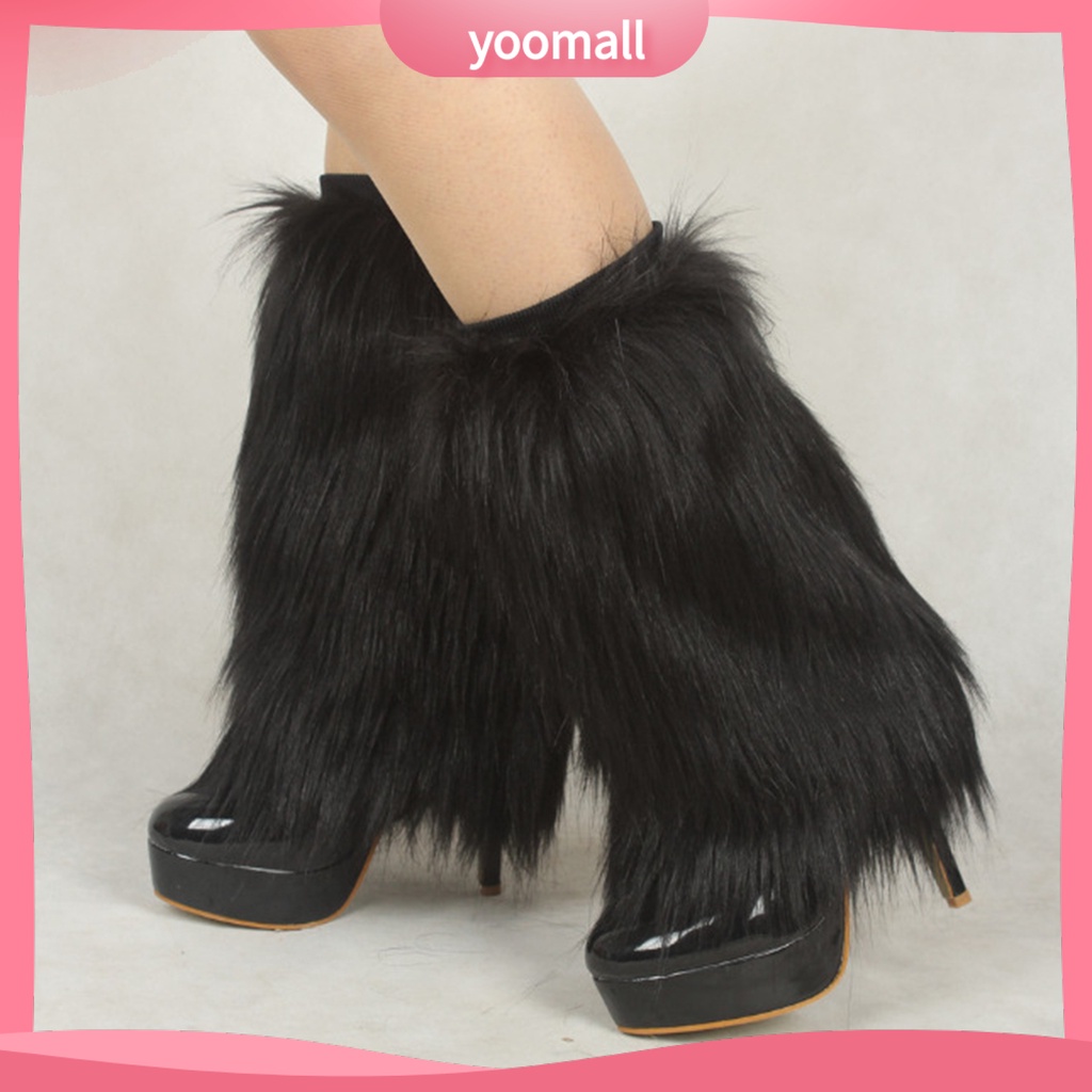 [YM] Vớ Lông Giả Nhiều Màu Sắc Co Giãn Giữ Ấm Chân Thời Trang Mặc Hàng Ngày Cho Nữ