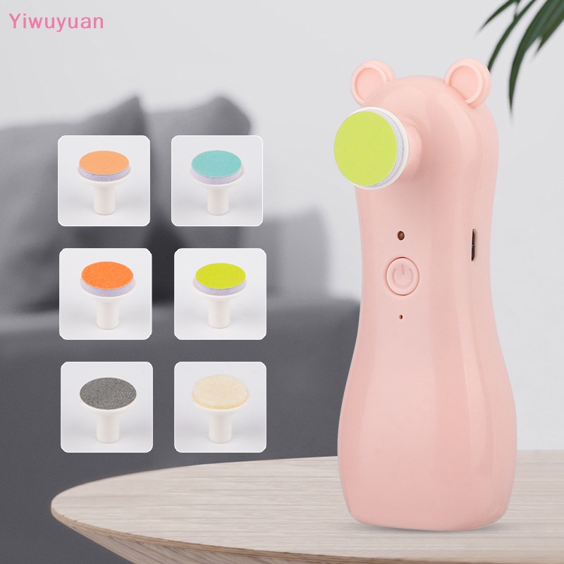 Bộ Dụng Cụ Cắt Móng Tay An Toàn Cho Bé Sơ Sinh Bằng Điện Có Đèn