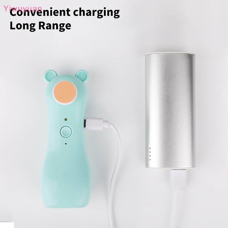 Bộ Dụng Cụ Cắt Móng Tay An Toàn Cho Bé Sơ Sinh Bằng Điện Có Đèn