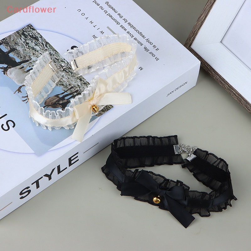 Vòng Cổ Choker Ren Đính Chuông Phong Cách Gothic Thanh Lịch Mới