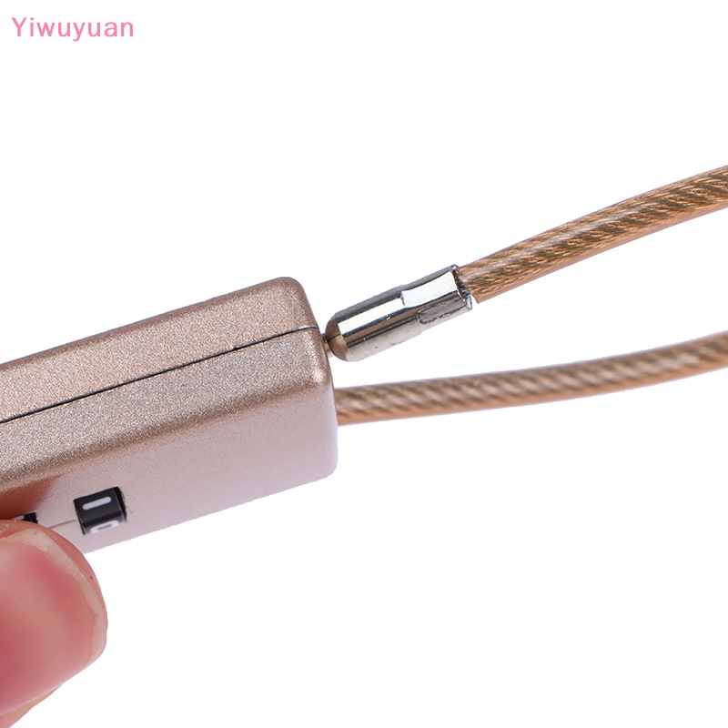 Ổ Khóa Mật Khẩu Dây Cứng Cho Ba Lô Túi Xách Sáng Tạo Yiwuyuan &gt; Mới