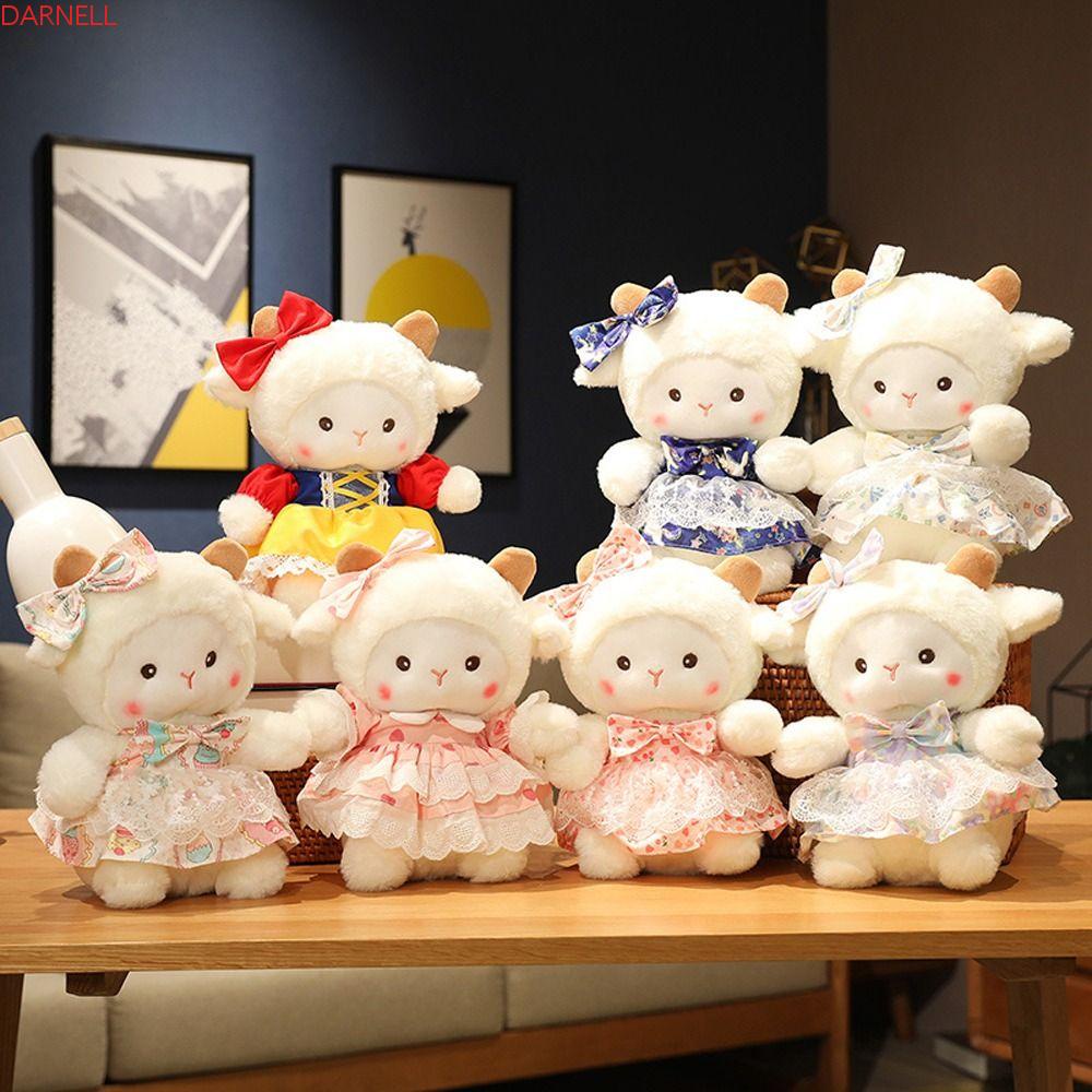 Cừu Nhồi Bông Mềm Mại Dễ Thương Trang Trí Nhà Cửa