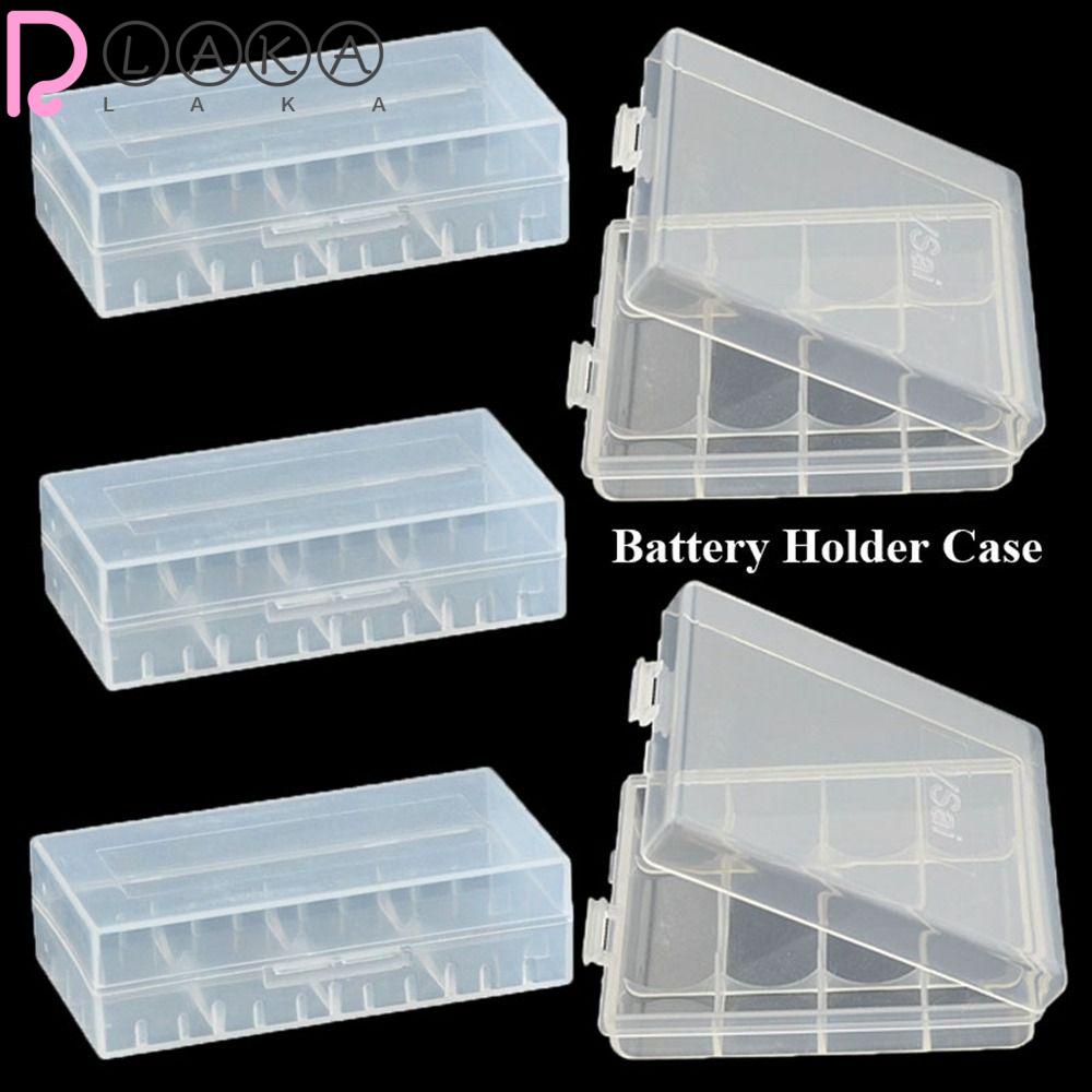 Hộp Nhựa Đựng Pin 18650 4 Pin AAA 18650 Chống Trượt Nhiều Màu Tùy Chọn