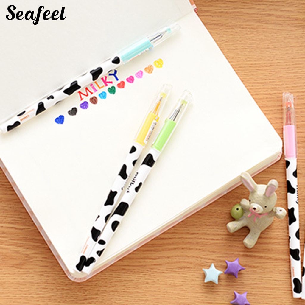 Set 10 Bút Mực 0.38mm Nhiều Màu Sắc Sáng Tạo