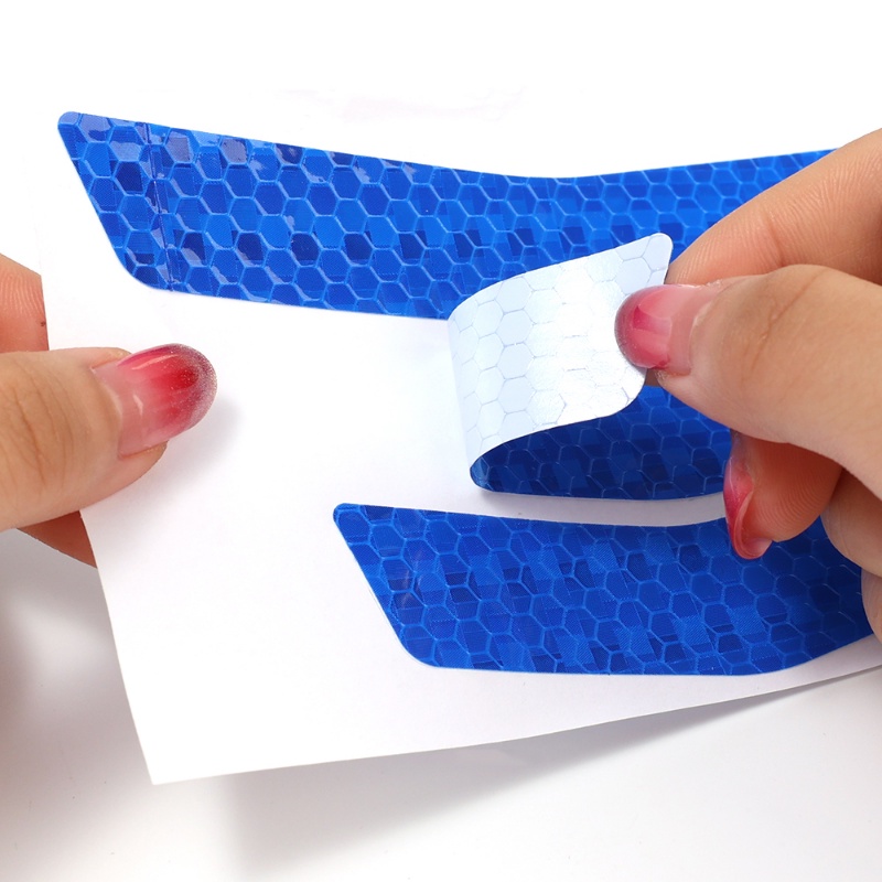 FENDER Set 3 Miếng Dán Cảnh Báo Phản Quang Cảnh Báo An Toàn Chống Trầy Cho Xe Hơi / Xe Máy