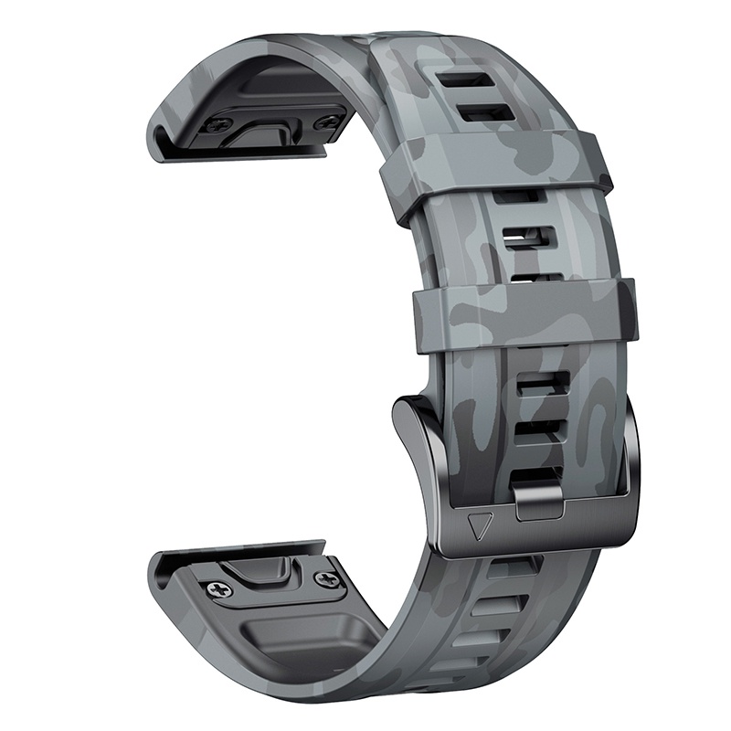 Dây Đeo Silicon Họa Tiết Rằn Ri Cho Đồng Hồ Thông Minh Garmin Approach s62 s60 s70 47mm