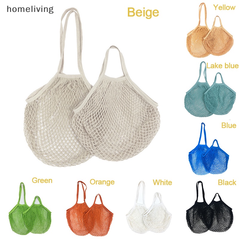 Túi Lưới Cotton Đựng Trái Cây Có Thể Tái Sử Dụng Tiện Lợi