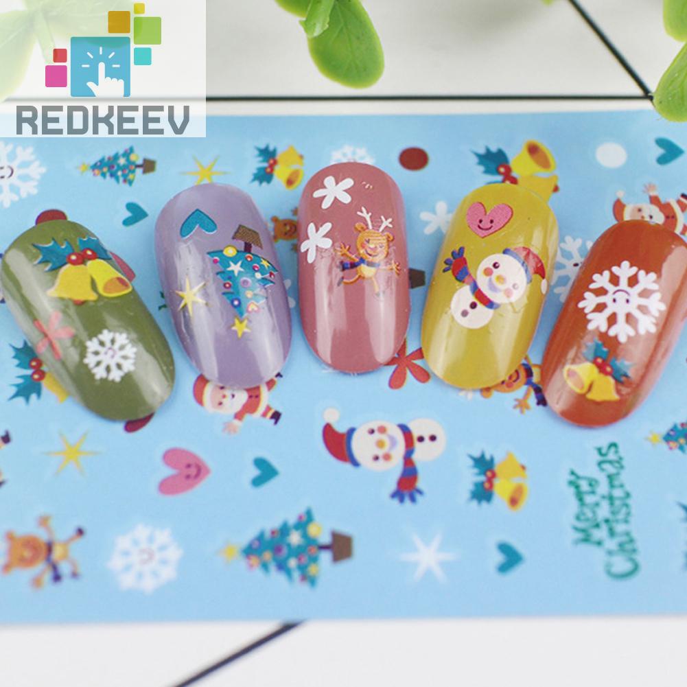 Bộ 12 Miếng Dán Trang Trí Móng Tay Họa Tiết Hoạt Hình Dễ Sử Dụng DIY