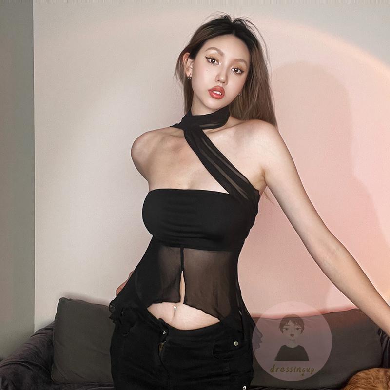 Áo Tank Top Hai Dây Màu Sắc Thời Trang Mùa Hè Quyến Rũ Cho Nữ