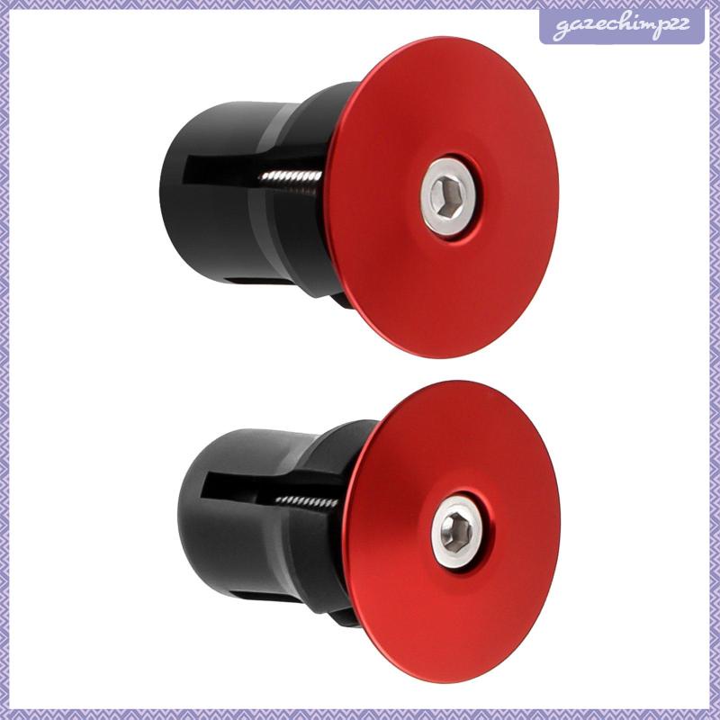 Set 2 Nắp Đậy Tay Lái Xe Đạp Bằng Hợp Kim Nhôm