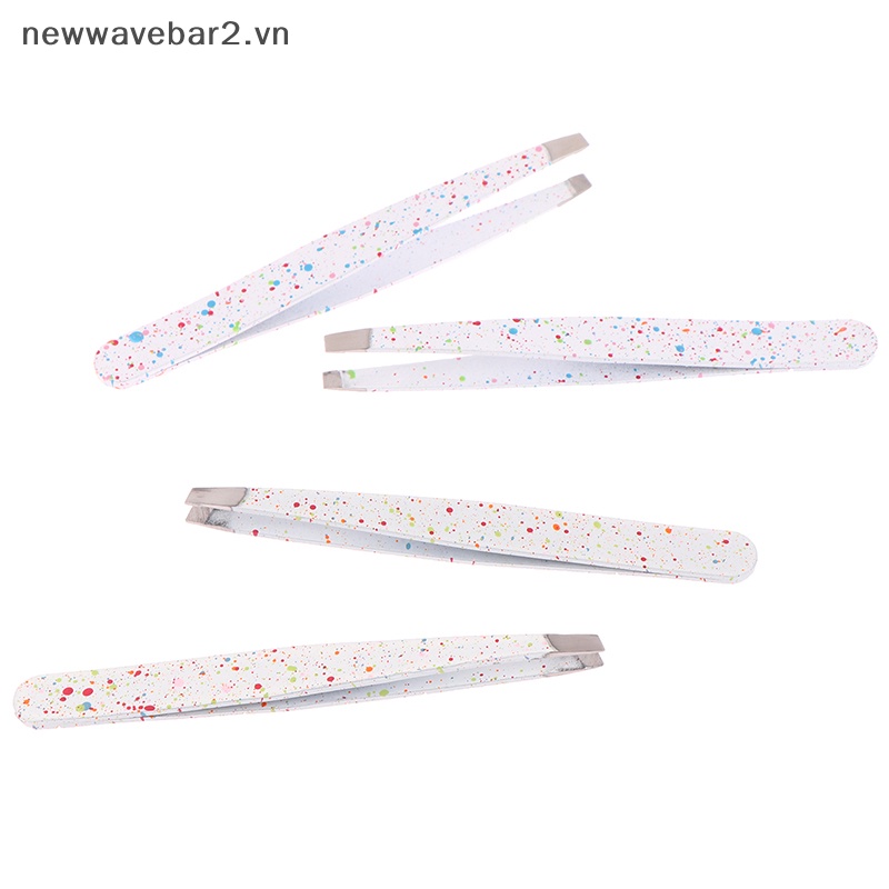 1 Nhíp Tỉa Lông Mày Bằng Thép Không Gỉ Nhiều Màu Sắc