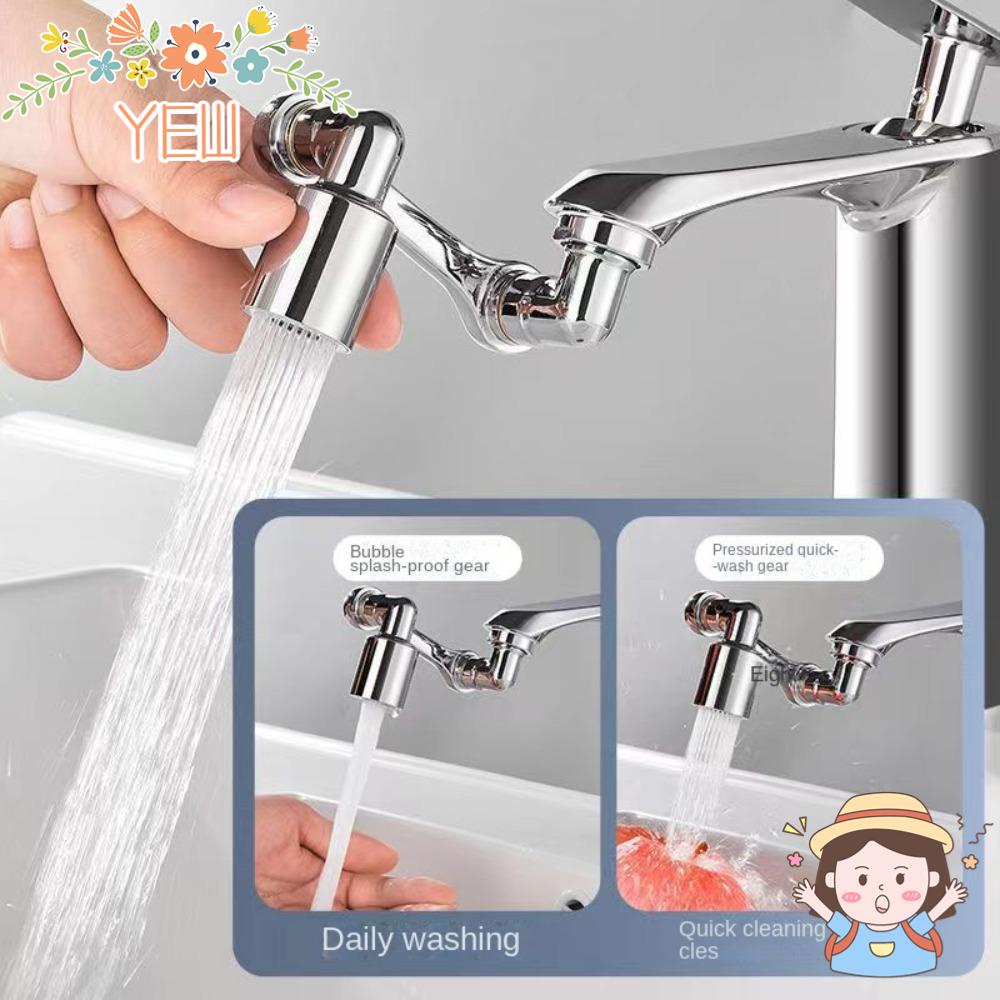 1080° Máy Lọc Nước Xoay Được Bằng Thép Không Gỉ 1080° Đầu Lọc Vòi Nước Bằng Thép Không Gỉ ABS Chống Văng Thông Dụng Cho Nhà Bếp Nhà Tắm