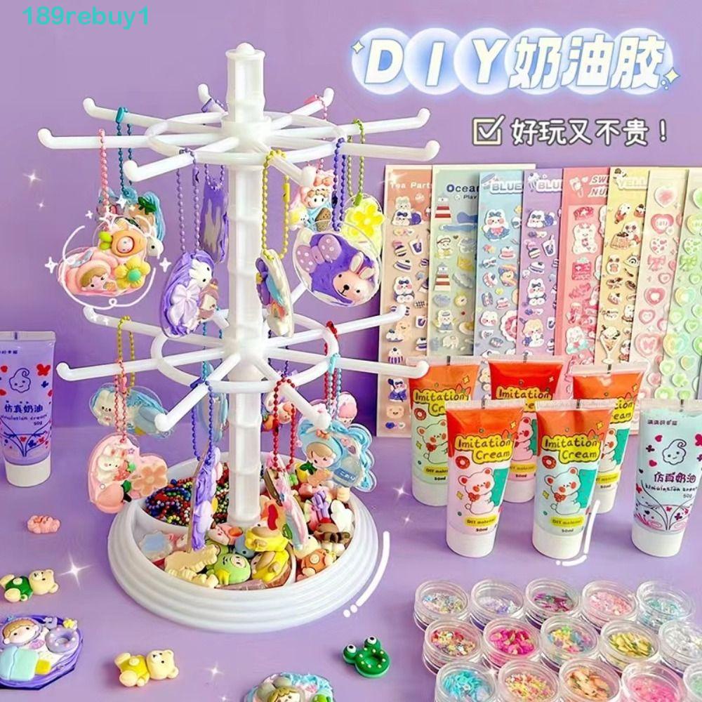 Bộ Thẻ Bài Guka 1 Làm Móc Khóa / Đồ Chơi Dễ Thương Cho Bé Gái DIY